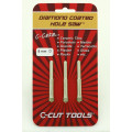 C-CUT TOOLS DCHS8T - 8mm 3 Pack Diamond Coated Hole Saw Holesaws C-CUT TOOLS DCHS8T - 8mm 3 Pack Diamond Coated Hole Saw Holesaws
